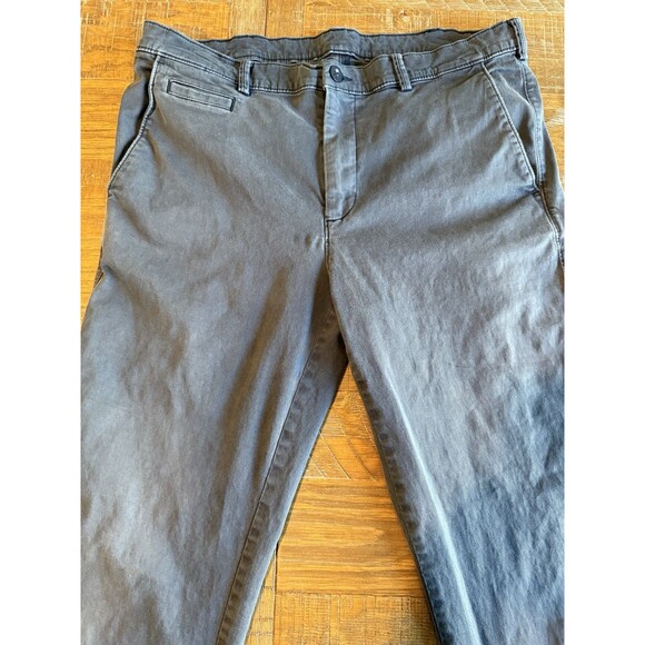 Roundtree & Yorke Blue Brass Pants 5 Pocket Size 36x30 - Picture 2 of 8